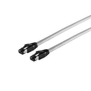 Patchkabel CAT 8.1 S/FTP LSZH grau 1m 08-40020