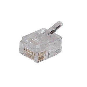 Modular Stecker 8polig short Falschkabel vergoldet 72051-S