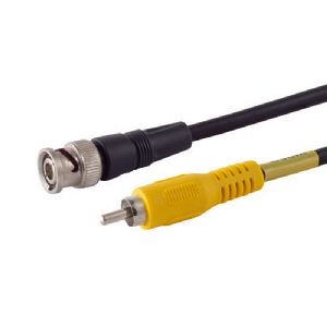 Video-Stecker BNC auf Cinchstecker, 2,0m 90012