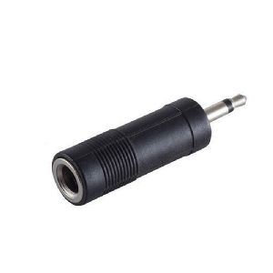Adapter, Klinkenst Mono 3,5mm/Klink.kuppl St.6,3mm 57010