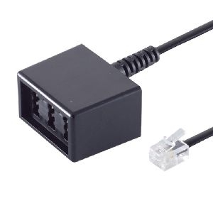 Western-Stecker 6/4 / TAE NFN-Buchse 0,15m 71280-6