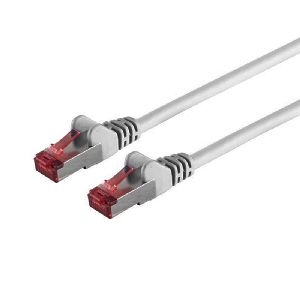 Patchkabel cat6A S/FTP PIMF Halogenfrei weiß 0,15m 75711-A0.15W