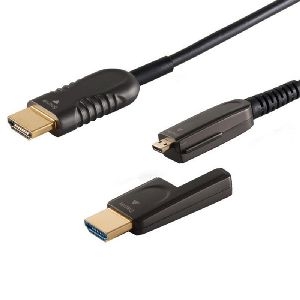Optisches HDMI Verlegekabel-Set, 4K, 10,0m 30-02075