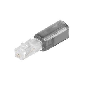 Twist-Stop schmale Ausführung schwarz-transparent 71216-S