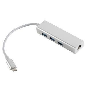 USB-C Dock 2in1, Hub, LAN 14-05025