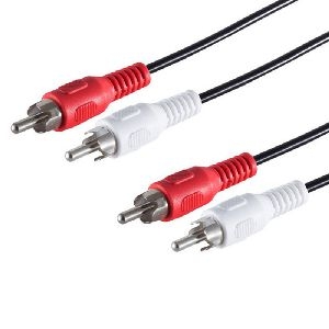 2 Cinchstecker - 2 Cinchstecker, 0,5m 40101