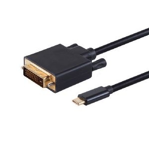 USB-C Adapterkabel, DVI, 4K30Hz, 1m 10-58025