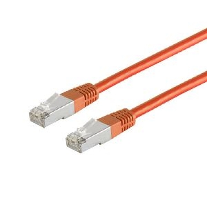 Patchkabel Cat. 5E, SF/UTP, orange, 50m 75250-O