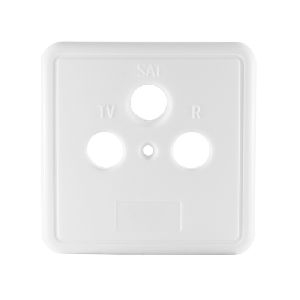 Abdeckung-Rahmendeckel für 3-fach Dose, weiß 83913W