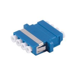 LWL-Verbinder, LC-LC, Quad, blau 07-60040