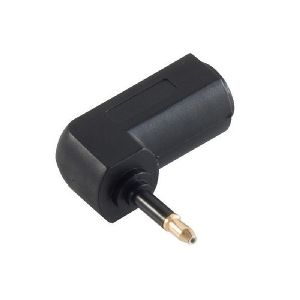 Winkel - Toslink-Buchse / 3,5mm Opti-Stecker 69051