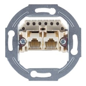 UAE Anschlußdose 2x8/8 parallel ohne Abdeckung UP 74231-1