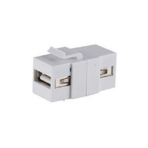 USB-A Keystone Verbinder, 2.0, 480Mbps 08-10043