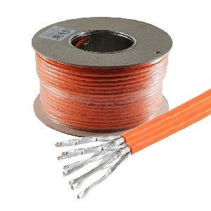Cat. 7 Verlegekabel, S/FTP, BasicPro, Duplex, 100m 08-83031007