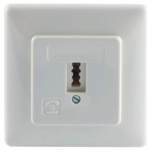 Telefon-Anschlußdose TAE U Universal F+N weiß UP 74001-UW