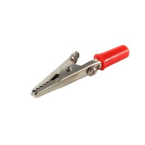 Krokoklemme, groß, rot 56240-R