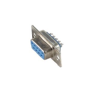 Lötbuchse, D-Sub, 9-pol, vergoldet 79109-2