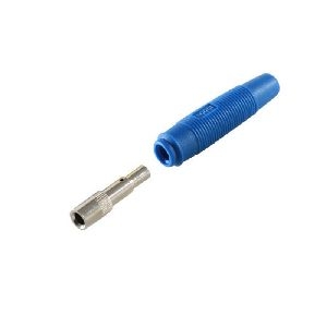 Bananenkupplung, lötbar, blau 56215-B