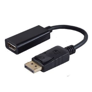 DisplayPort 1.2 Adapter, HDMI-A Buchse, schwarz 14-05011