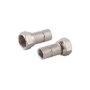 F-Stecker, 6,5, mit großer Mutter 85008-A