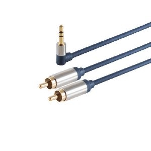 Home Cinema 3,5mm St. 90° - 2x RCA St. 0,75m 30841-MHQ