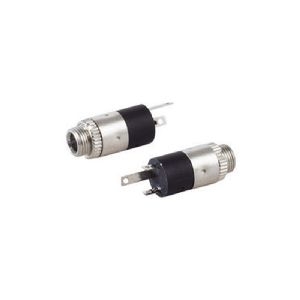 Audio Einbaubuchse, 3,5mm TRS, M6x0,5, Löttechnik 51356