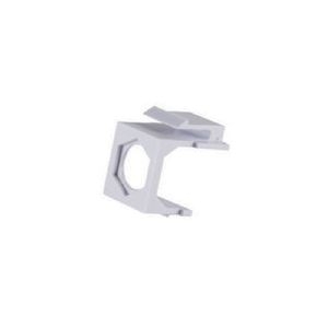 Keystone Leeradapter, sechskant, weiß, 10 Stück 08-10122