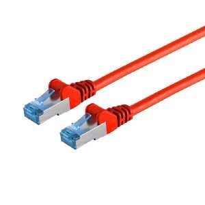 Patchkabel cat6A S/FTP PIMF rot 0,25m 75711-0.25R