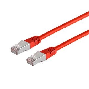 Patchkabel Cat. 5E, F/UTP, rot, 5m 75115-R