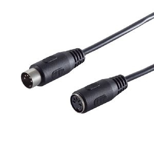DIN Verlängerung- 5-pol. Stecker/ Buchse 1,5m 10102