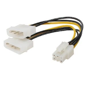 Int. Stromkabel 2x5.25 St./6pol PCI Express 0,13m 78226-HQ