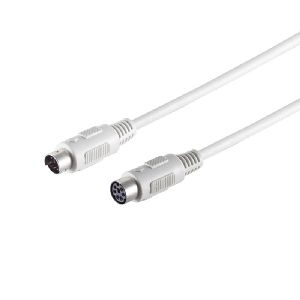 PS2 Mini Verl. 6pol DIN-St./6pol DIN-Buchse 1,8m 78106-2