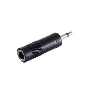 Adapter, Klinkenst. Mono 3,5mm/K.Kuppl. Mono 6,3mm 57002