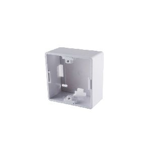 Aufputzgehäuse, 80x80x40mm, weiß 08-50406
