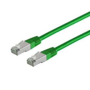 Patchkabel cat 6 S/FTP PIMF Halogenfrei grün 5m 75715-HG