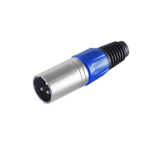 Cannon/XLR-Stecker, blue 55002-B