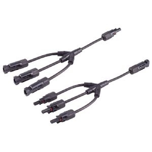 PV4 T-Adapterkabel Set, 3/1, 4mm², SW/SW, 30cm 02-21033