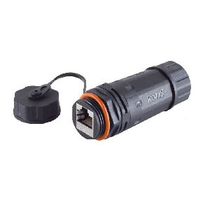 RJ45 Verbinder, CAT 6a, IP68, short, Outdoor 08-01049