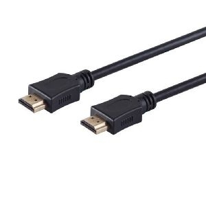 High Speed HDMI Kabel, UHD, Eco, schwarz, 1m 77470-E