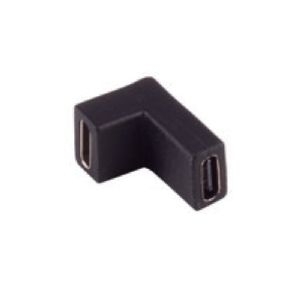 USB-C Verbinder, 3.1, 90° Winkel oben/unten, PVC 13-40004