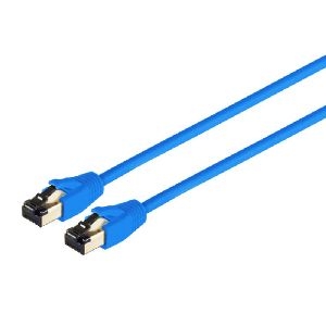 Patchkabel CAT 8.1 F/FTP LSZH blau 1,5m 08-41151