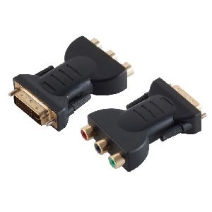 DVI-I Adapter, 3x Cinch Buchse, YPbPr, Analog 77439