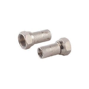 F-Stecker, 6,0mm, VE 10 Stück 85006-A-SET10