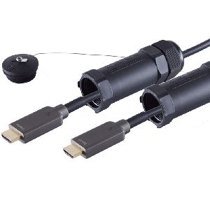 Optisches HDMI Armored Kabel, 4K, 100,0m 30-041005