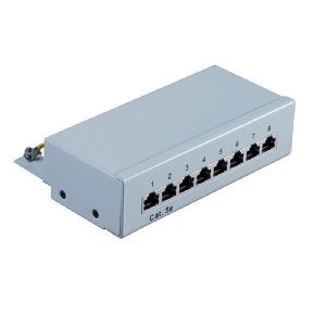 cat 5e Patchpanel geschirmt 8 Ports 75058