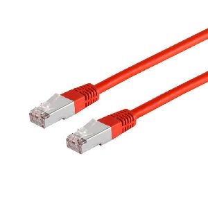 Patchkabel Cat. 5E, SF/UTP, rot, 50m 75250-R
