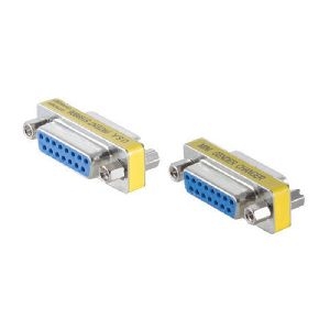 Gender Changer 2x15-pol. SUB-D-Buchse 78279