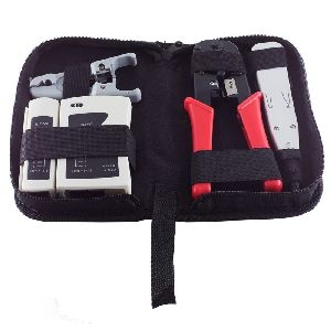 Werkzeugset, Netzwerk, 4-teilig, mit Tasche 18-25001