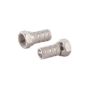 F-Stecker, 4,0mm, VE 5 Stück 85002-A-SET5
