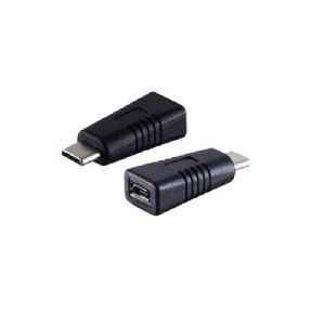 USB-C Adapter, Micro-B Buchse, 2.0, PVC 13-20014
